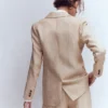 Woodbridge Linen Blazer Amphora, Chambray Woodbridge Linen Blazer Amphora, Chambray
