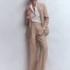 Woodbridge Linen Blazer Amphora, Chambray Woodbridge Linen Blazer Amphora, Chambray