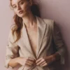 Woodbridge Linen Blazer Amphora, Chambray Woodbridge Linen Blazer Amphora, Chambray