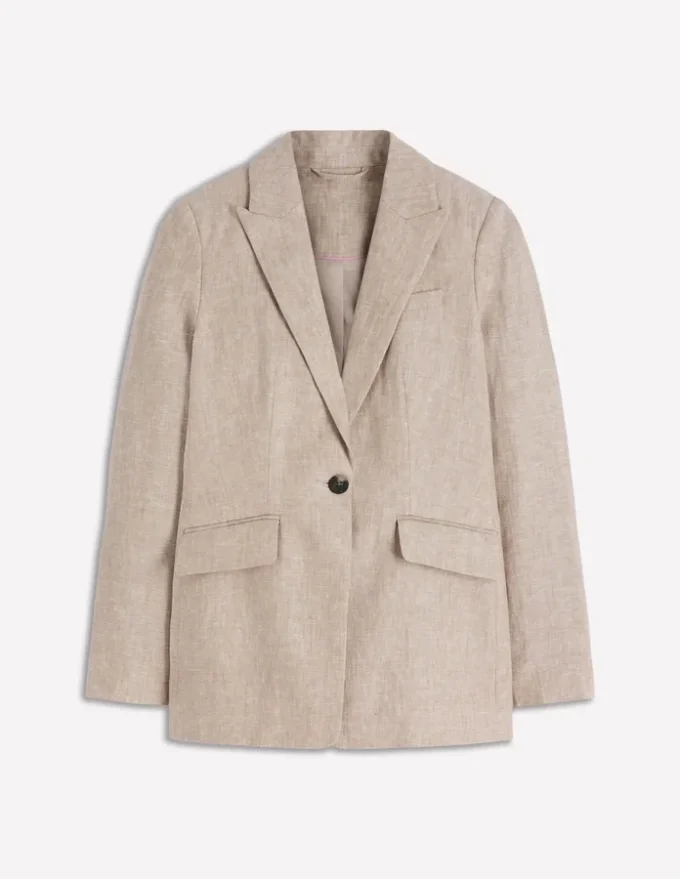 Woodbridge Linen Blazer Amphora, Chambray Woodbridge Linen Blazer Amphora, Chambray