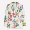 Woodbridge Linen Blazer Ivory, Delicate Blossom Woodbridge Linen Blazer Ivory, Delicate Blossom
