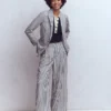 Woodbridge Relaxed Blazer Blue and Ivory Stripe Woodbridge Relaxed Blazer Blue and Ivory Stripe