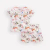 Woven Bloomers Play Set Ivory Small Tropical Animals