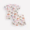 Woven Bloomers Play Set Ivory Small Tropical Animals