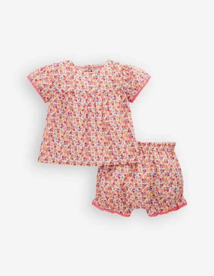 Woven Bloomers Play Set Pink Ditsy Floral