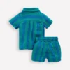 Woven Shirt Play Set Blue and Green Stripe Woven Shirt Play Set Blue and Green Stripe