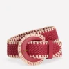 Woven Stitch Belt Winter Blush Woven Stitch Belt Winter Blush