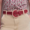 Woven Stitch Belt Winter Blush Woven Stitch Belt Winter Blush