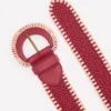 Woven Stitch Belt Winter Blush Woven Stitch Belt Winter Blush