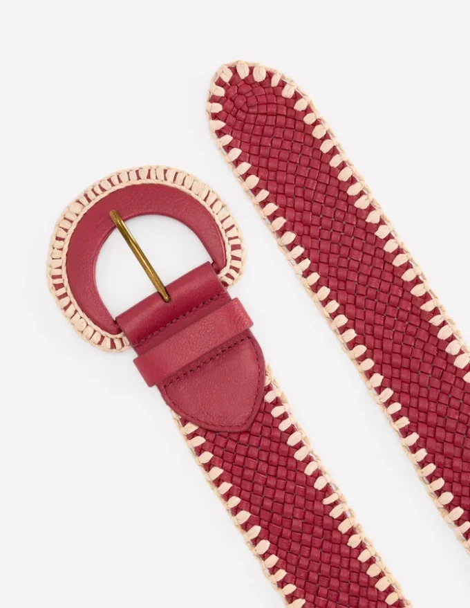 Woven Stitch Belt Winter Blush Woven Stitch Belt Winter Blush