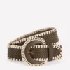 Woven Stitch Belt Woodland Green Woven Stitch Belt Woodland Green