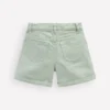 Woven Turn Back Short Pale Green Woven Turn Back Short Pale Green