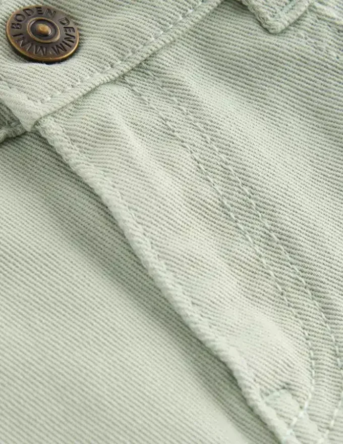 Woven Turn Back Short Pale Green Woven Turn Back Short Pale Green