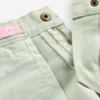 Woven Turn Back Short Pale Green Woven Turn Back Short Pale Green