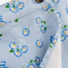 Wrap Woven Skort Misty Blue Daisy Wrap Woven Skort Misty Blue Daisy