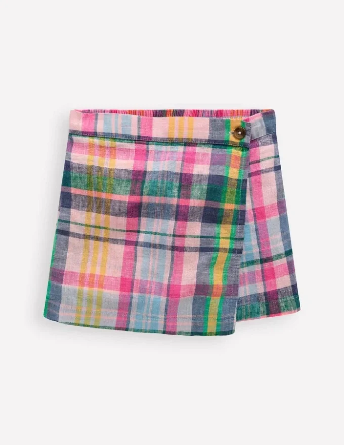 Wrap Woven Skort Multi