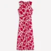 Zara Cross Waist Jersey Dress Merida Red, Shadow Blossom Zara Cross Waist Jersey Dress Merida Red, Shadow Blossom