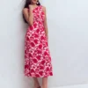 Zara Cross Waist Jersey Dress Merida Red, Shadow Blossom Zara Cross Waist Jersey Dress Merida Red, Shadow Blossom