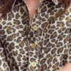 Zia Pocket Shift Dress Almond Milk, Cheetah Pop Zia Pocket Shift Dress Almond Milk, Cheetah Pop