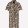 Zia Pocket Shift Dress Almond Milk, Cheetah Pop Zia Pocket Shift Dress Almond Milk, Cheetah Pop
