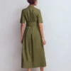 Zoe Short Sleeve Shirt Dress Woodland Green Zoe Short Sleeve Shirt Dress Woodland Green